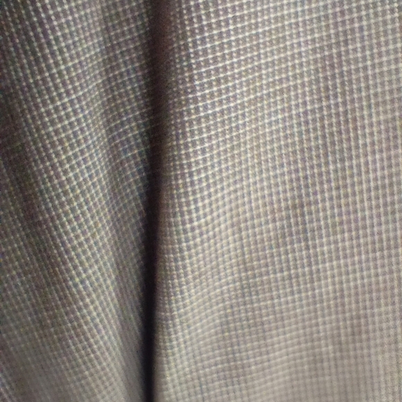 A(2)Z Men's Size XL Button Up Shirt, Contrasting Plaid Cuffs Collar, Casual Fit - Picture 7 of 11